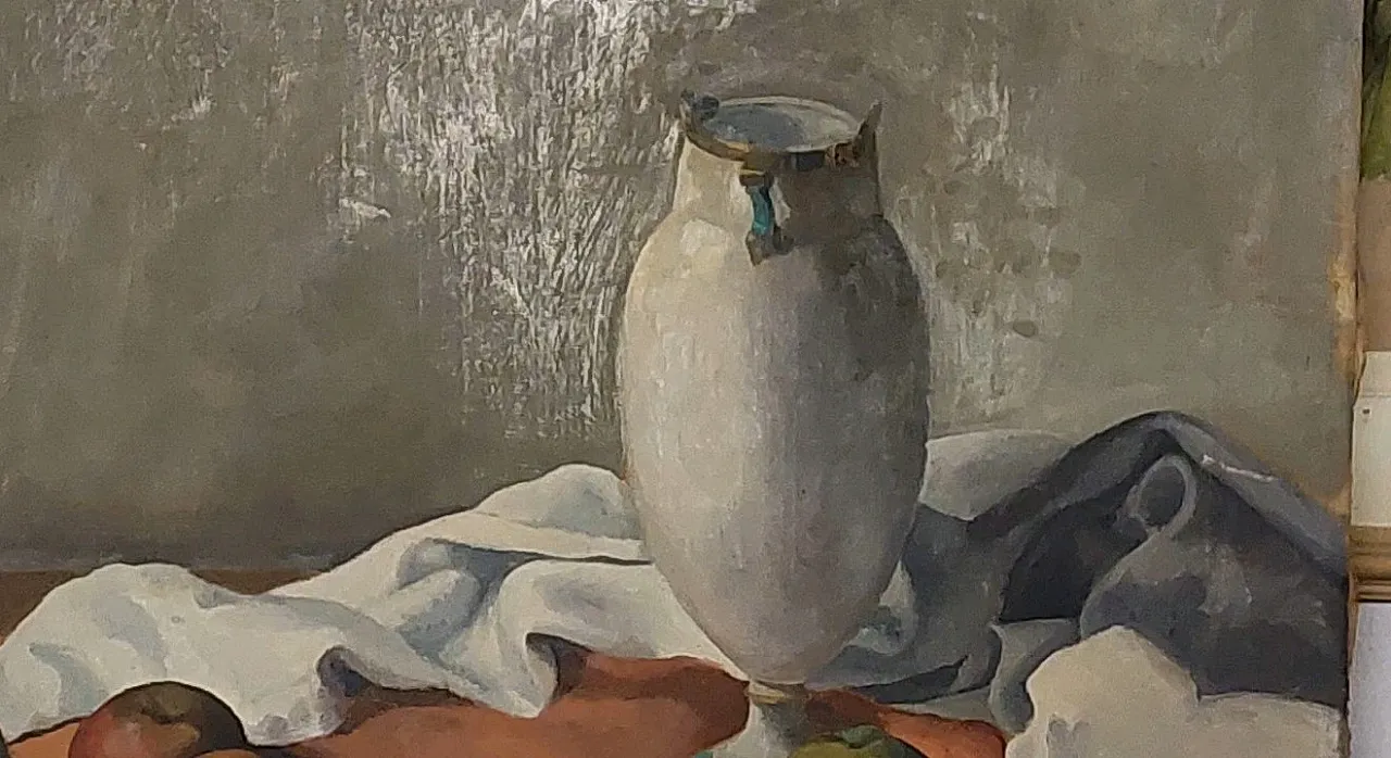 Emma Cionini Ciardi, natura morta olio su tela, '900 4