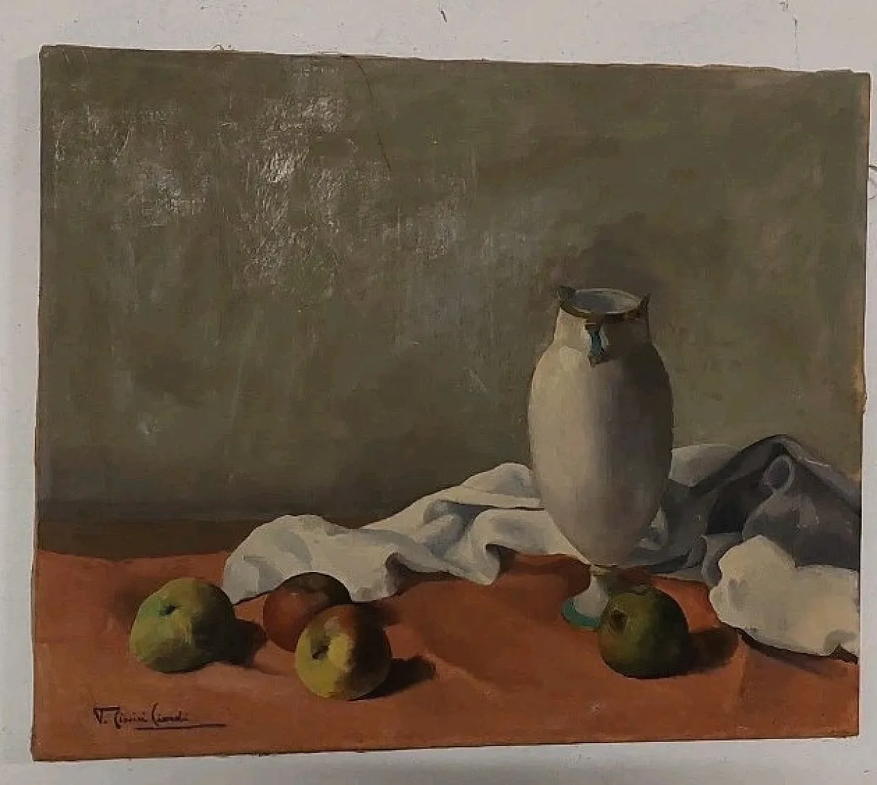 Emma Cionini Ciardi, natura morta olio su tela, '900 7