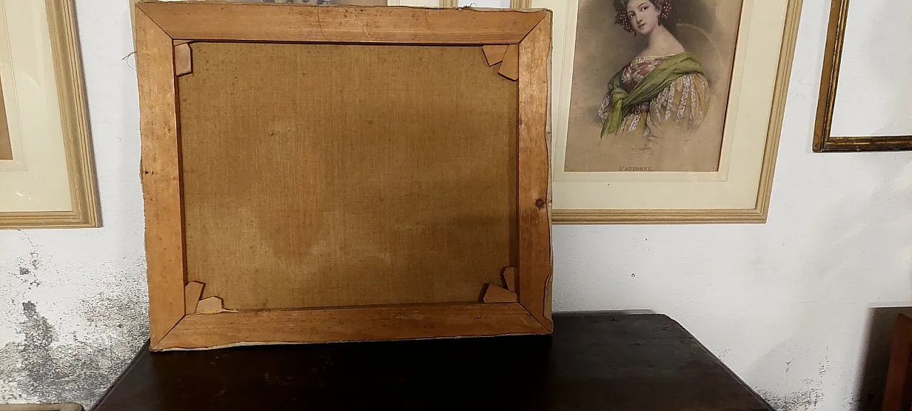 Emma Cionini Ciardi, natura morta olio su tela, '900 8