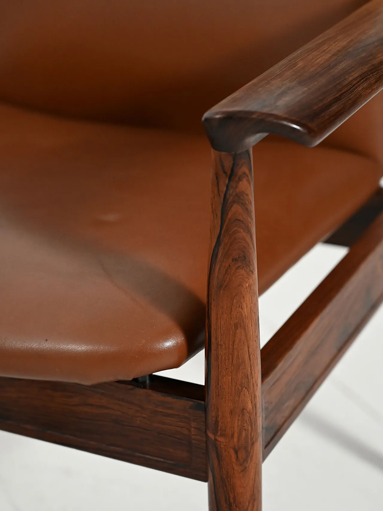 Coppia di poltrone Diplomat di Finn Juhl, anni '70 13