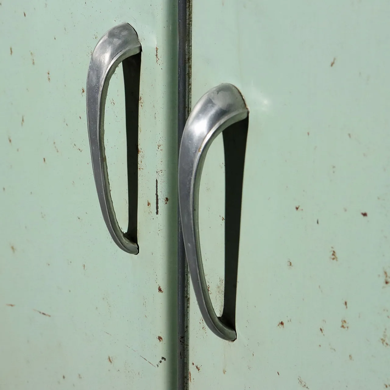 Mobile contenitore industriale in metallo laccato, '900 2