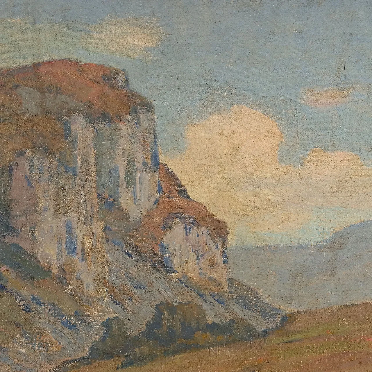 La bourage en Bugey, olio su tela, '900 7