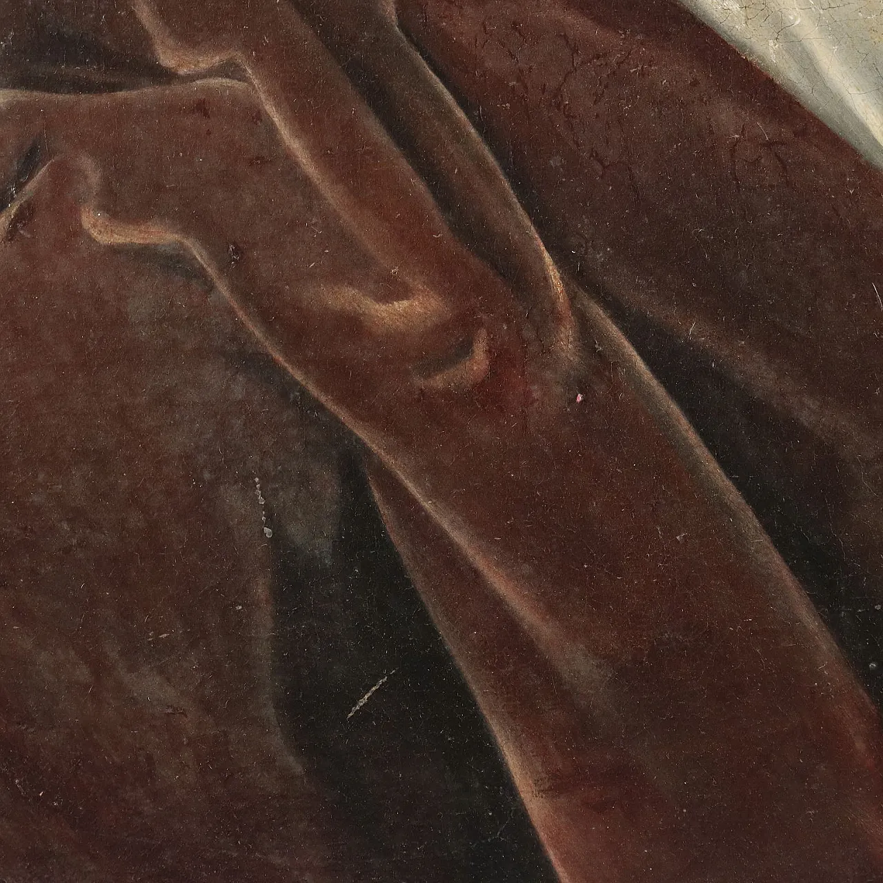 Ritratto di gentiluomo, olio su tela, scuola francese, '700 6