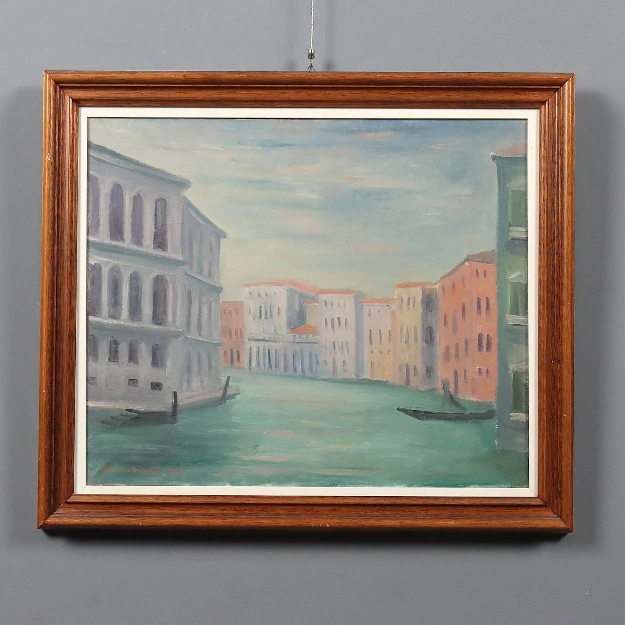 Olio su tela con cornice, '900 1