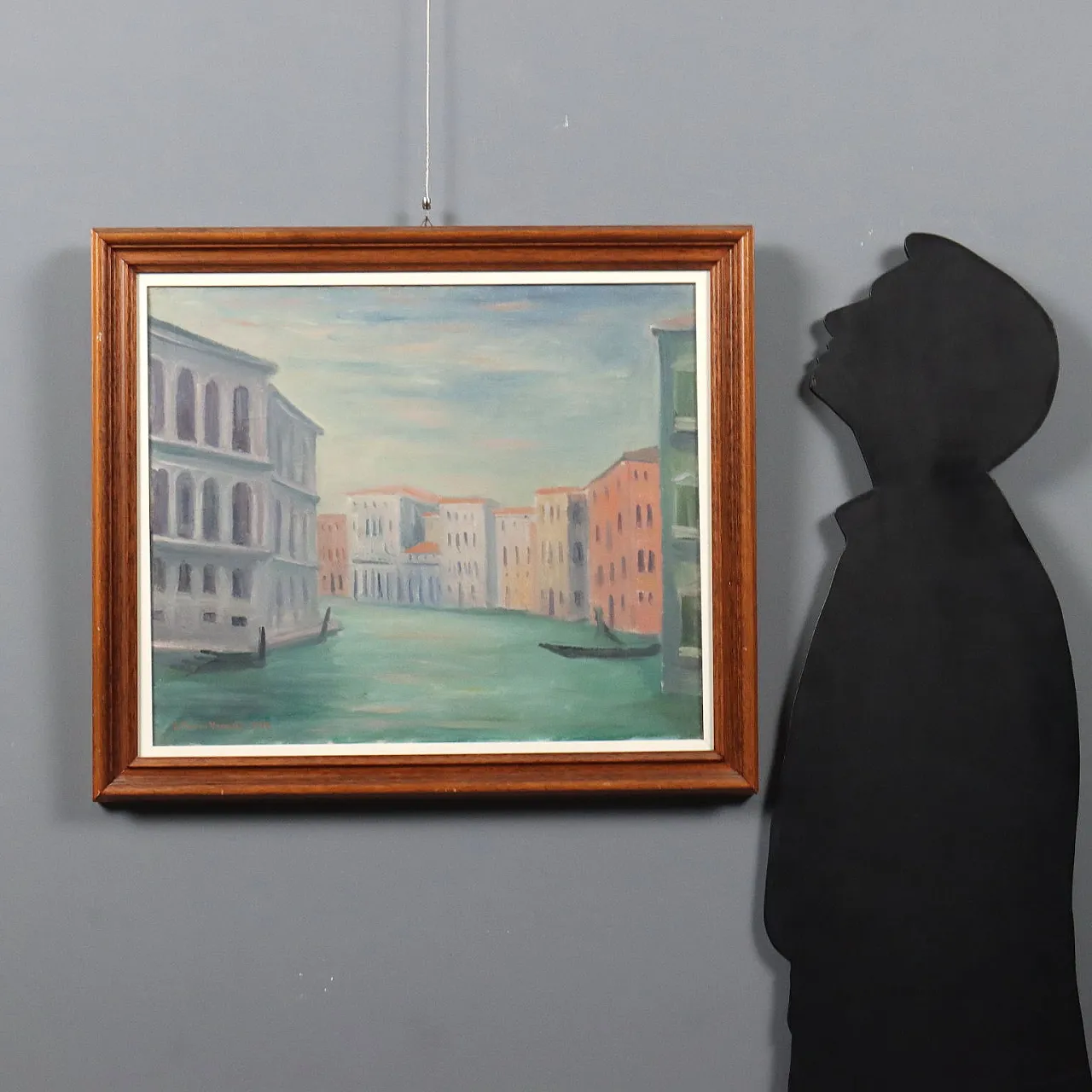 Olio su tela con cornice, '900 2