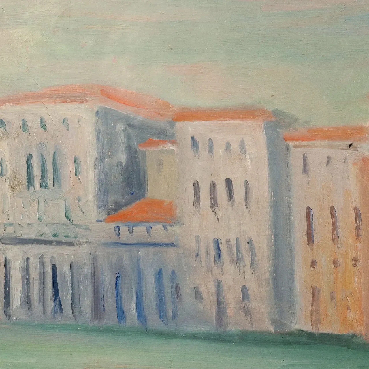 Olio su tela con cornice, '900 5