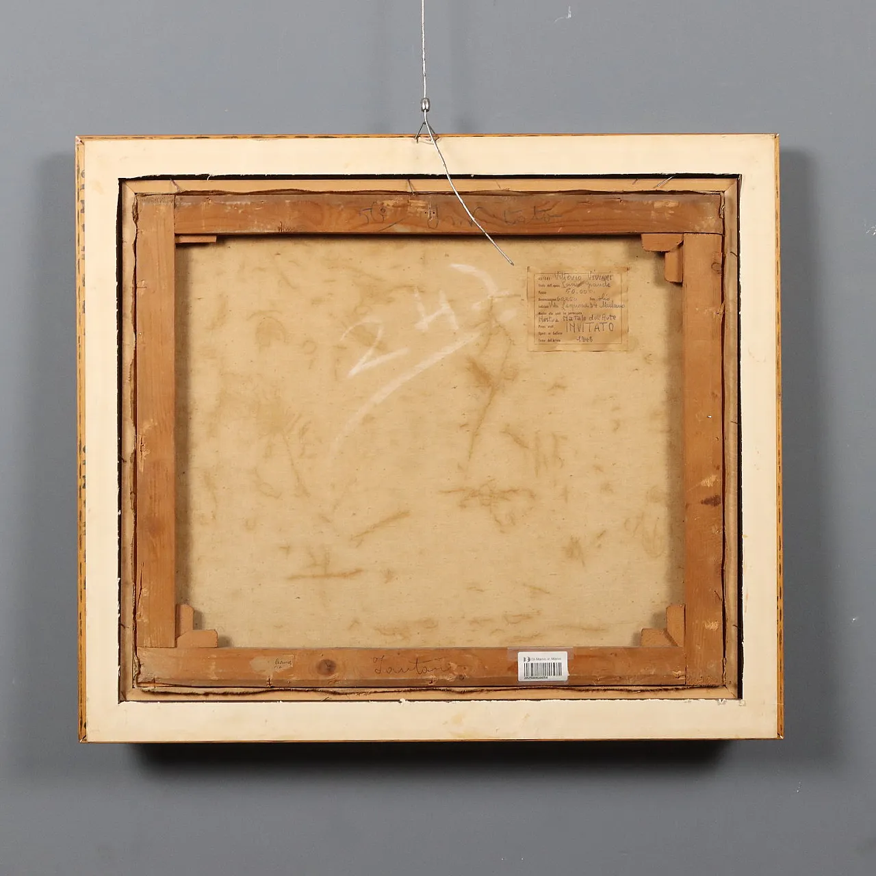 Olio su tela con cornice, '900 9