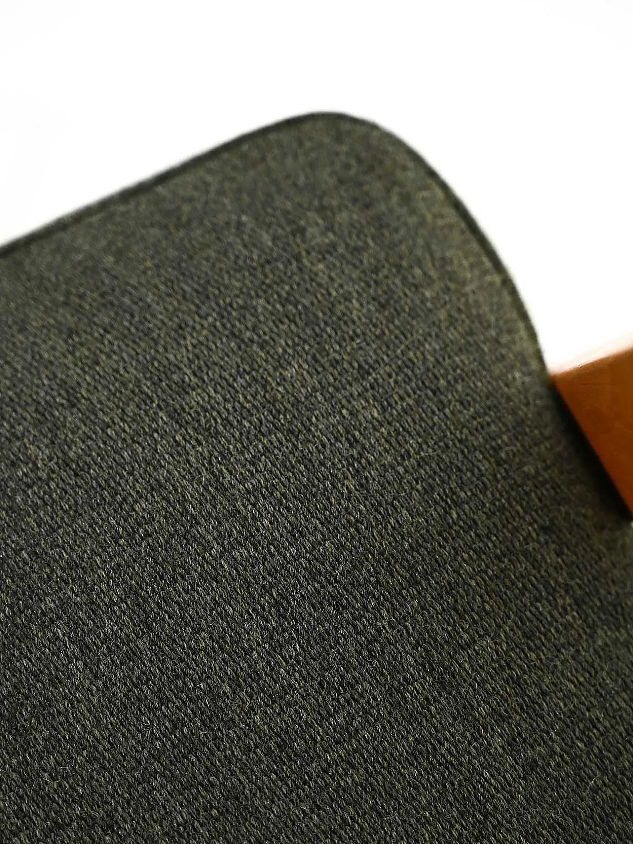 Coppia di Poltrone scandinave in faggio grigia, anni '50 10