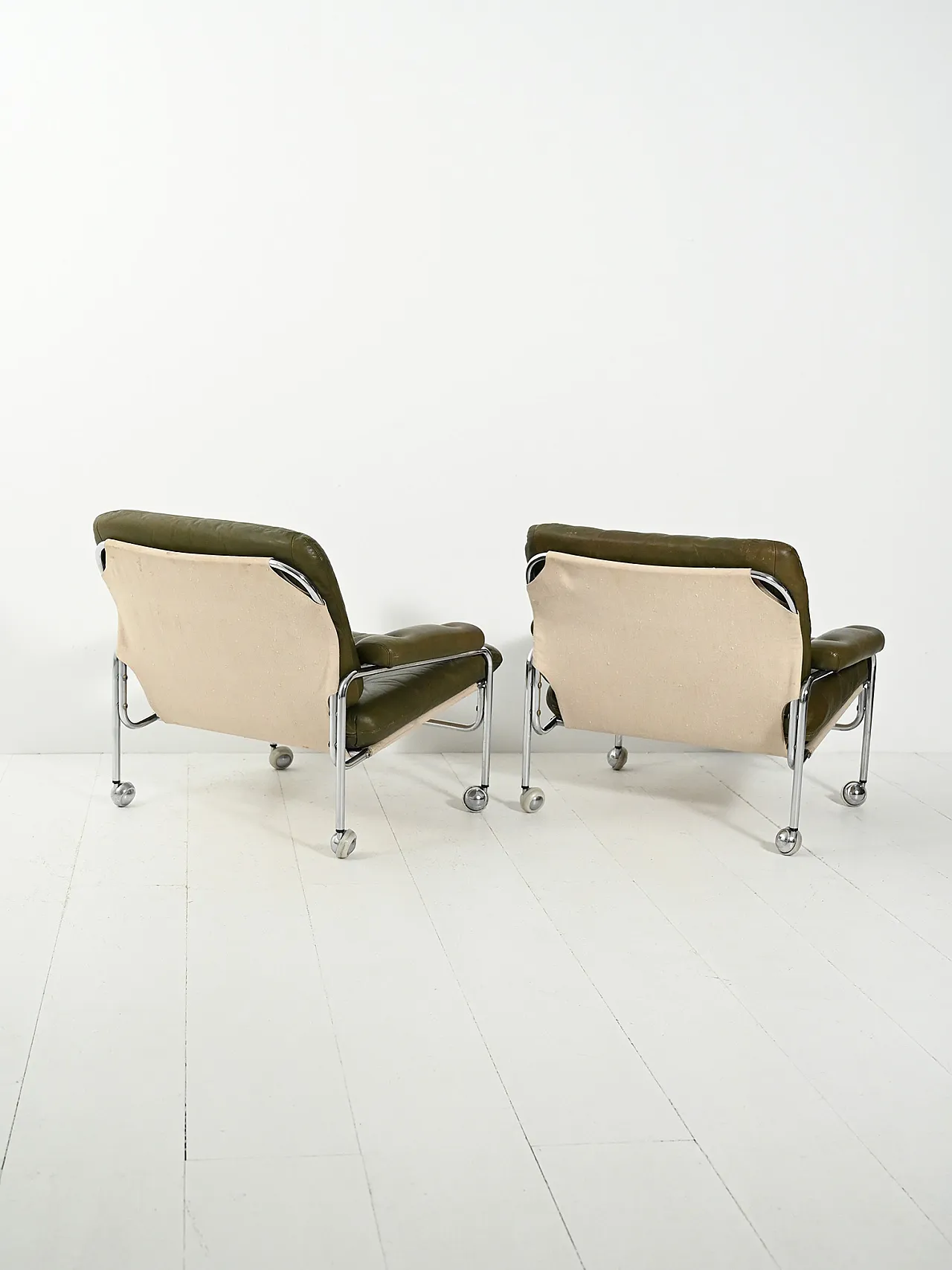 Coppia di poltrone Lovisa di Pethrus Lindlöf, anni '70 4