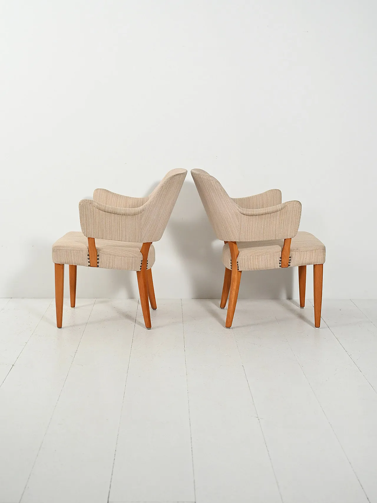 Coppia di poltrone Lata Greven di Carl Malmsten, anni '50 5