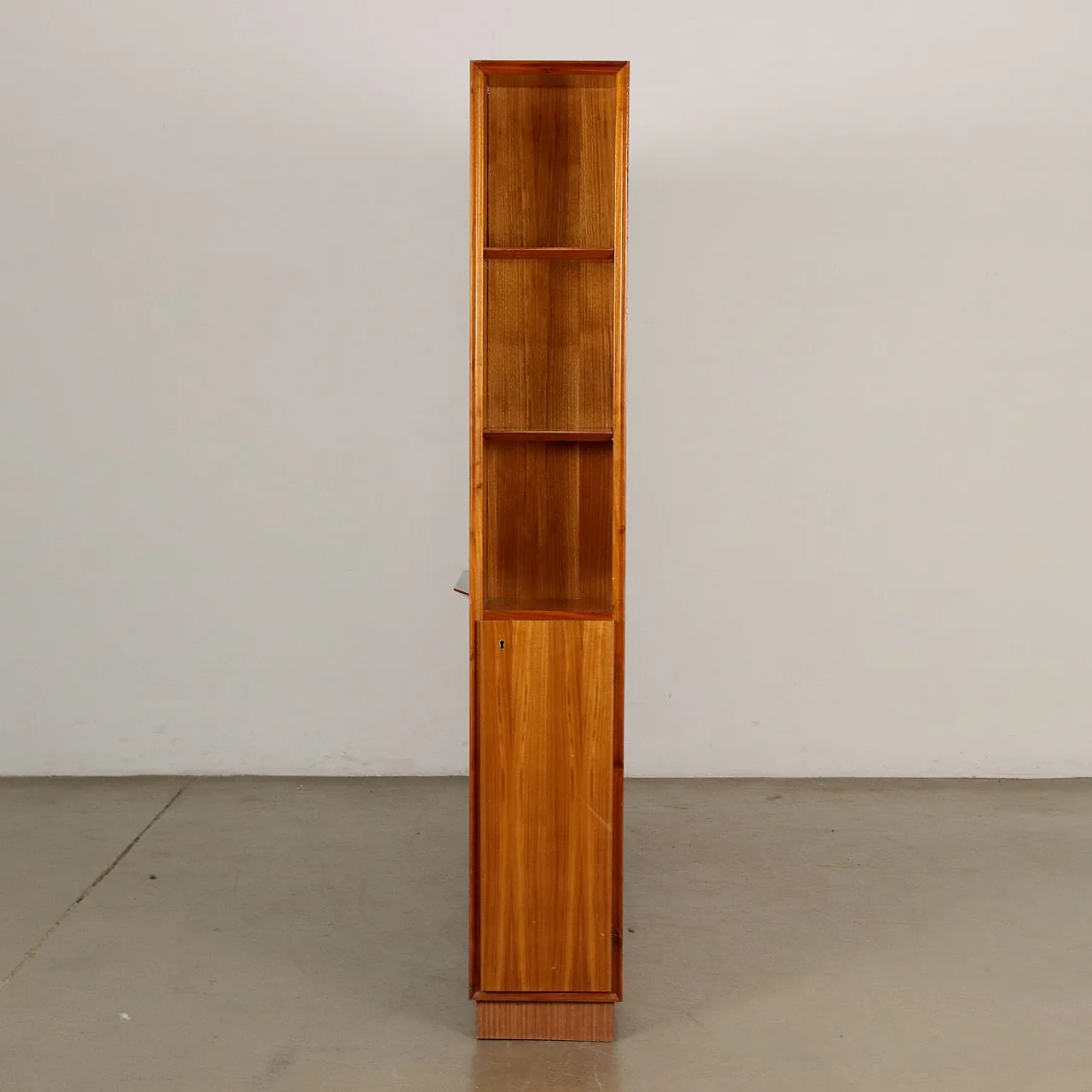 Entrance cabinet with clothes rack in wood & polyester, 1960s 8
