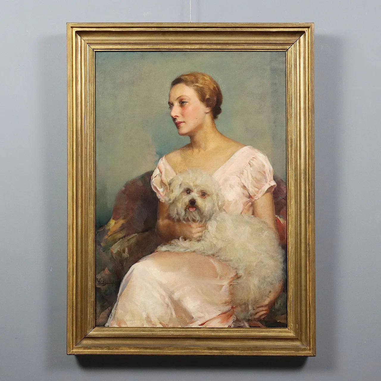 Géza Kövesdy, oil on canvas, 20th century 1