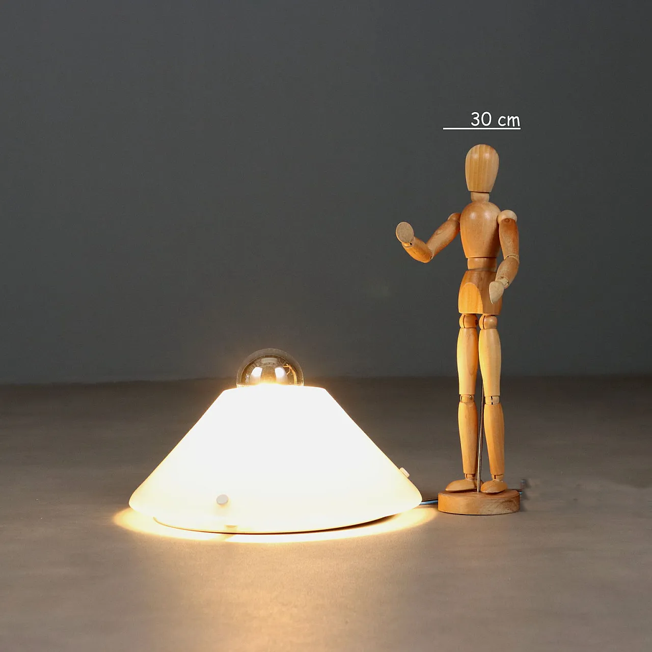 Lampada O-Luce Linz di Vico Magistretti, fine '900 2