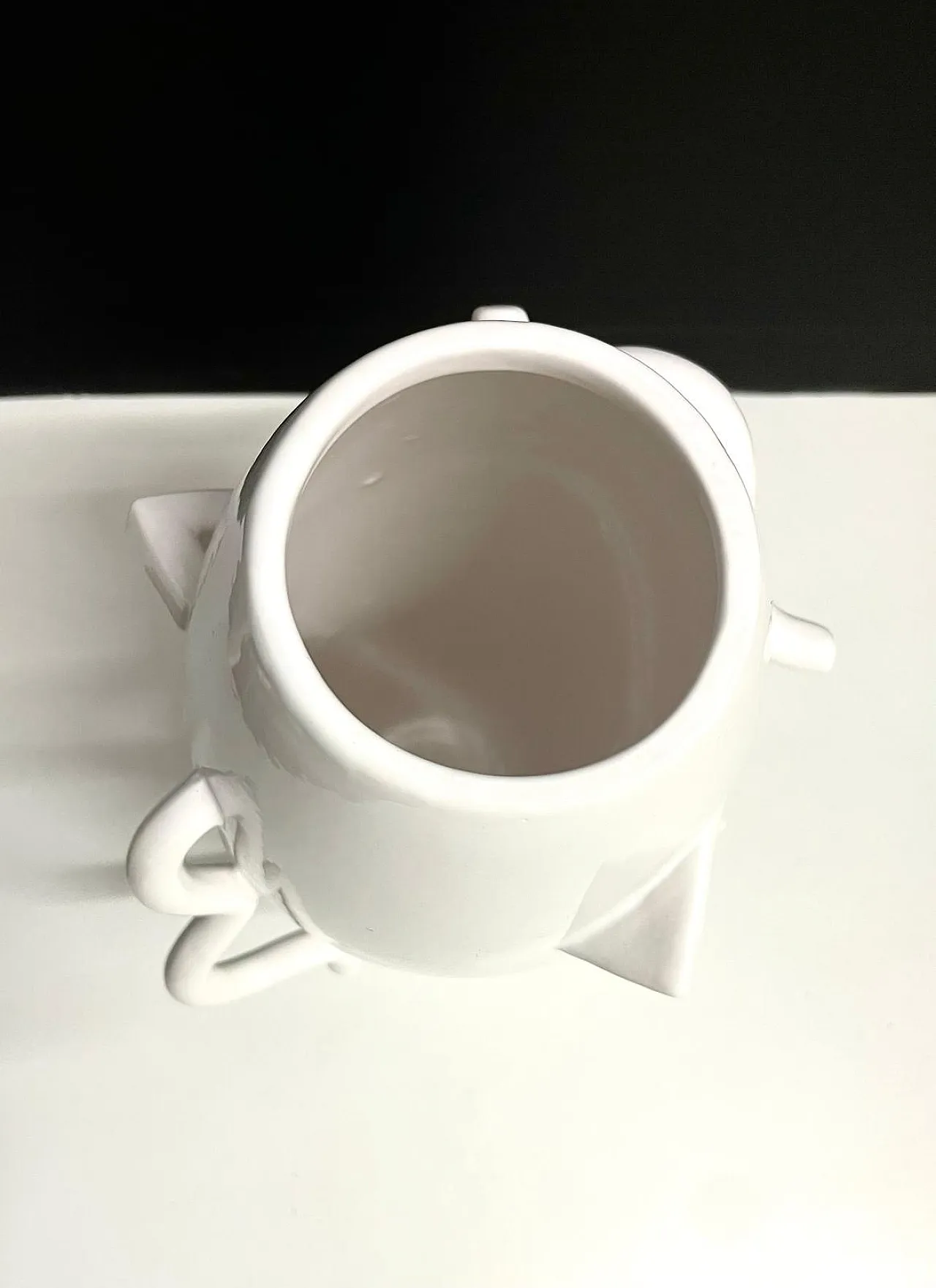 Vaso Deabaltea in argilla smaltata di Alessandro Mendini per Zanotta 7