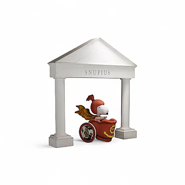 Snoopy alla guida di un carro, '900