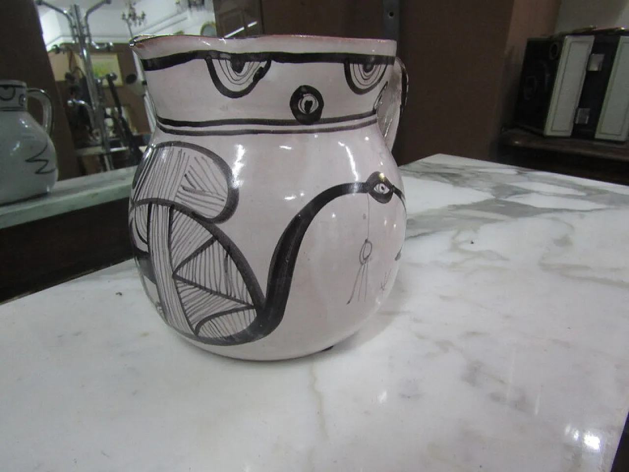 De Simone pitcher in ceramic, 1960s 1