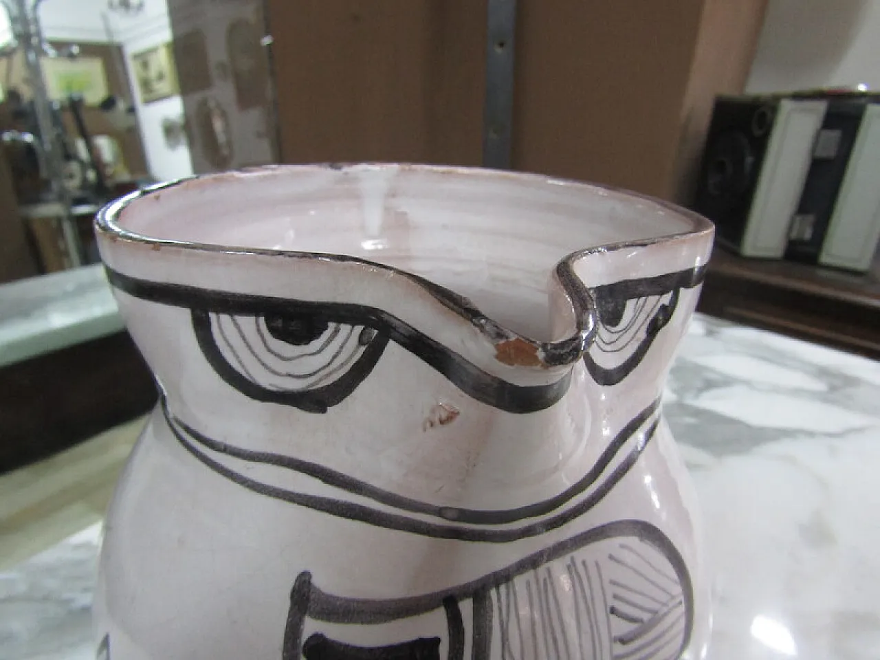 De Simone pitcher in ceramic, 1960s 4