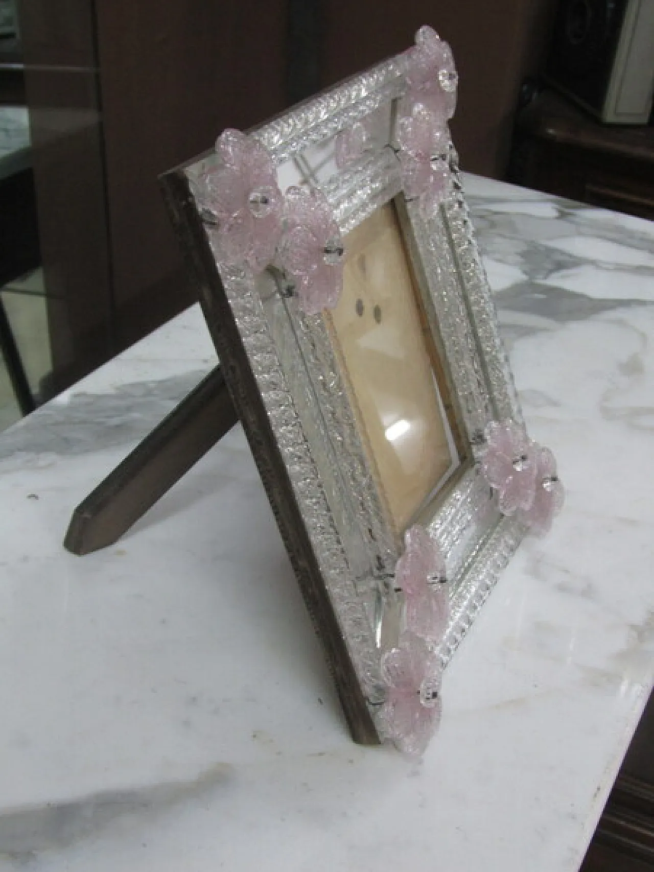 Murano glass frame, 1980s 4