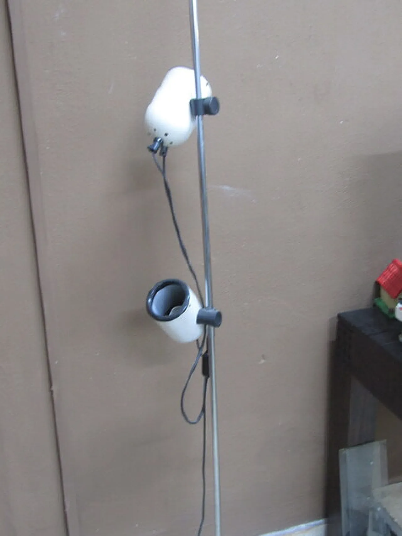 Industrial steel floor lamp, 1970s 1