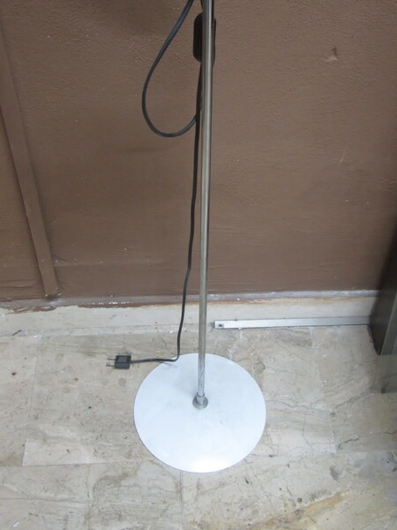Industrial steel floor lamp, 1970s 2