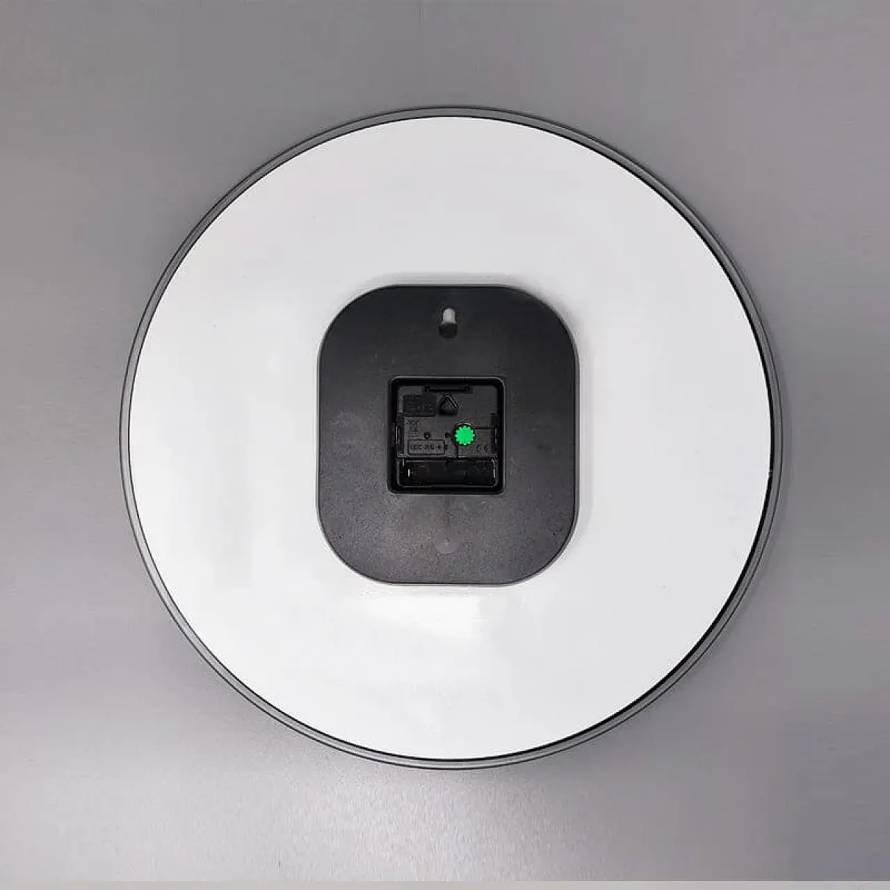 Wall clock in glass by Fornasetti, 1990s 2