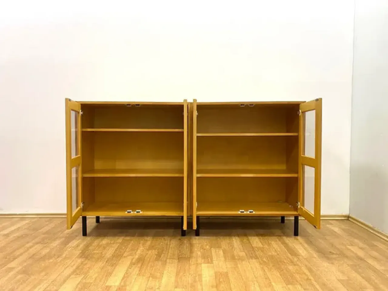 Cassettiere in legno, anni '70 4