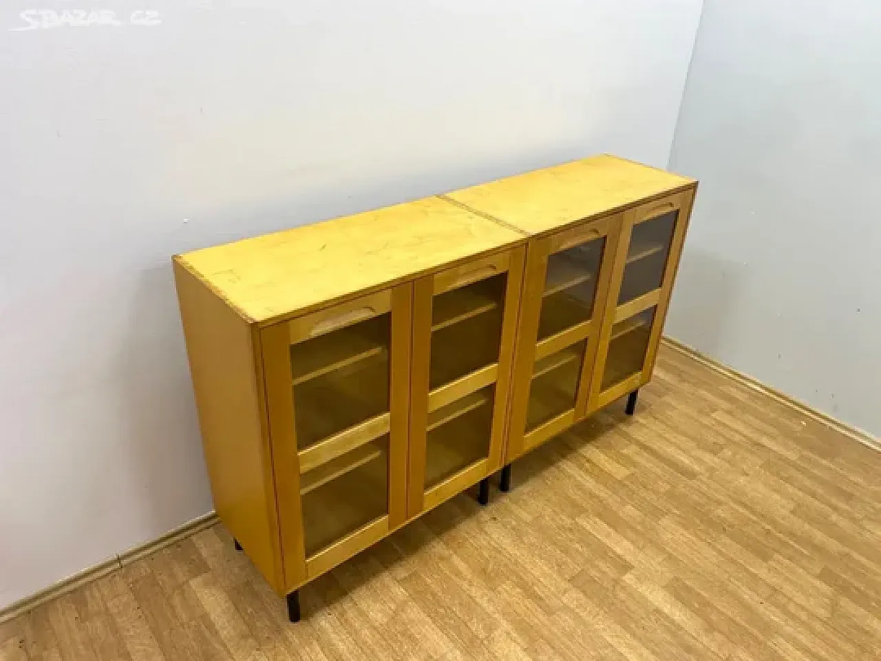 Cassettiere in legno, anni '70 5