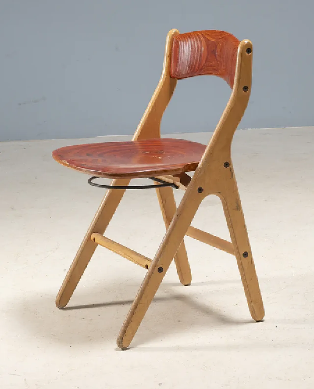 Conference table with 6 chairs, Marc Held, 1970s 7