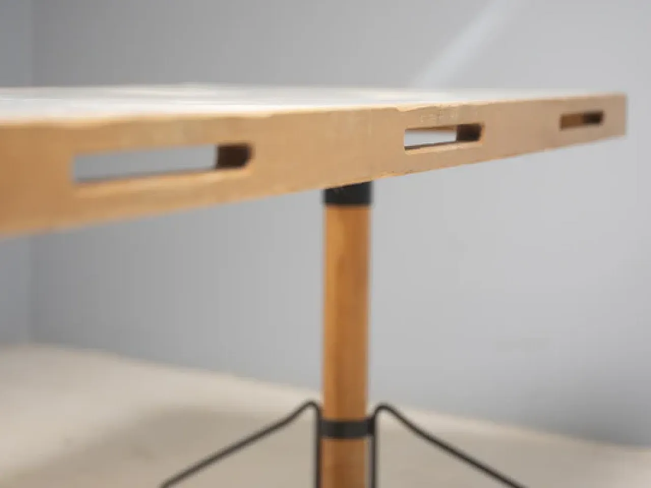 Conference table with 6 chairs, Marc Held, 1970s 8