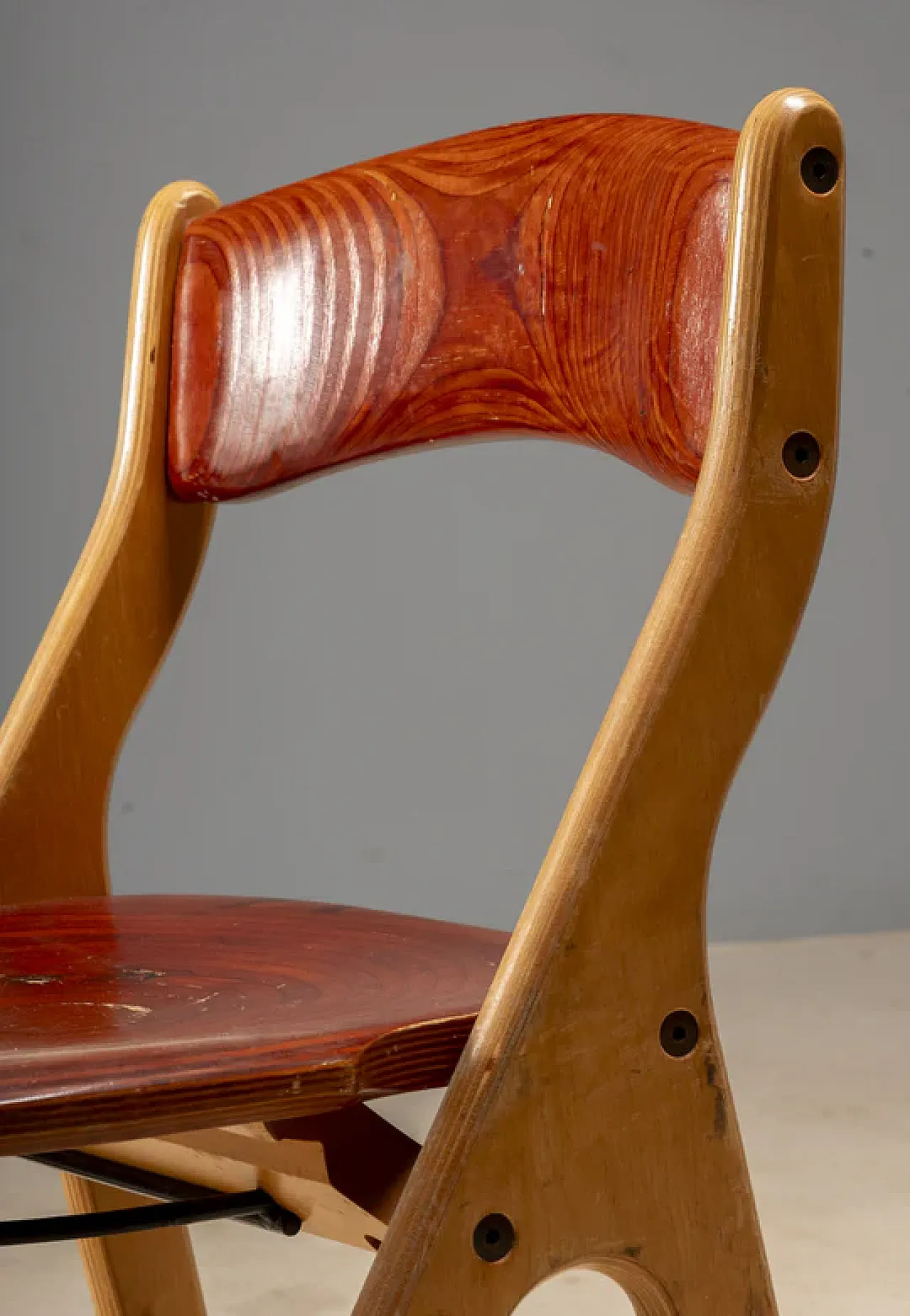 Conference table with 6 chairs, Marc Held, 1970s 12