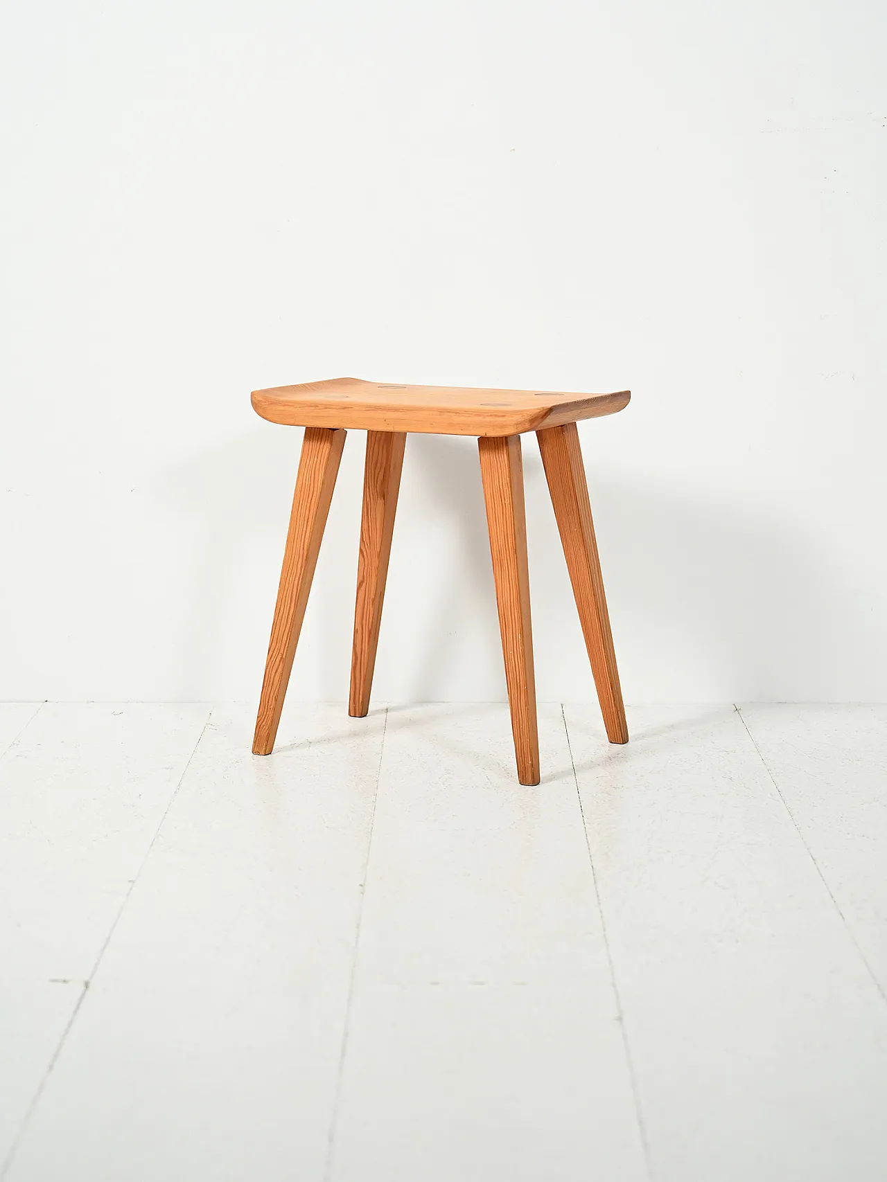 Vintage Swedish stool “Visingsö” by Carl Malmsten 1
