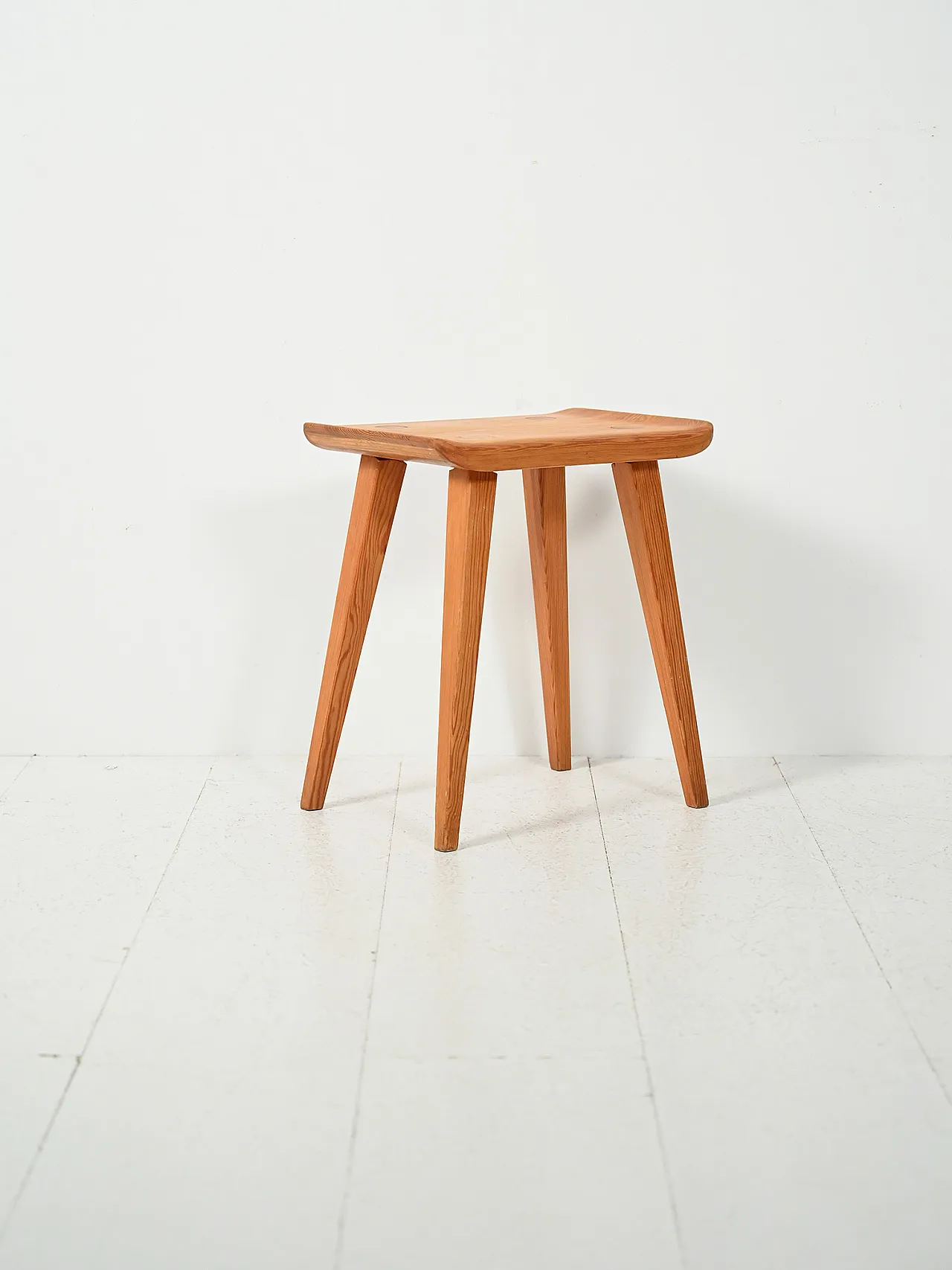 Vintage Swedish stool “Visingsö” by Carl Malmsten 2