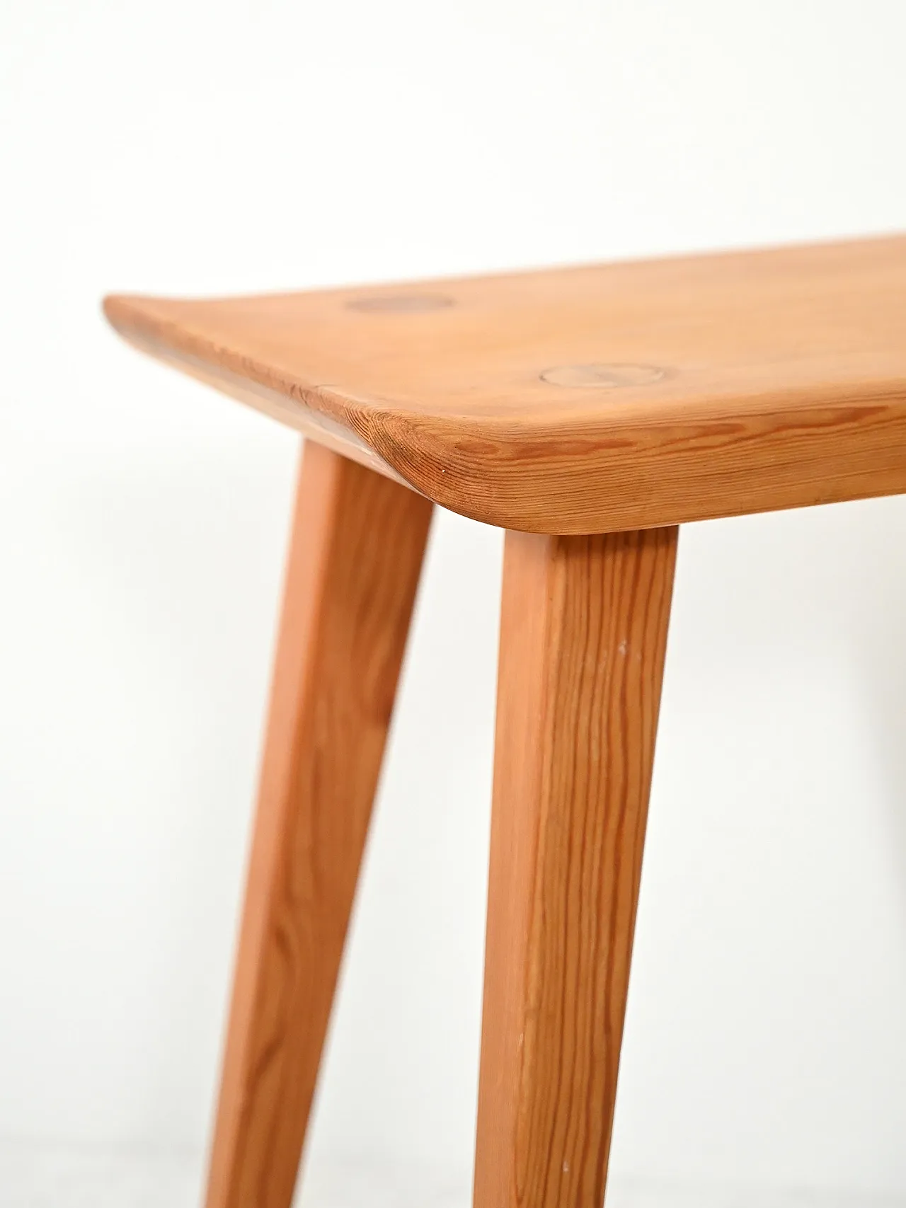 Vintage Swedish stool “Visingsö” by Carl Malmsten 3