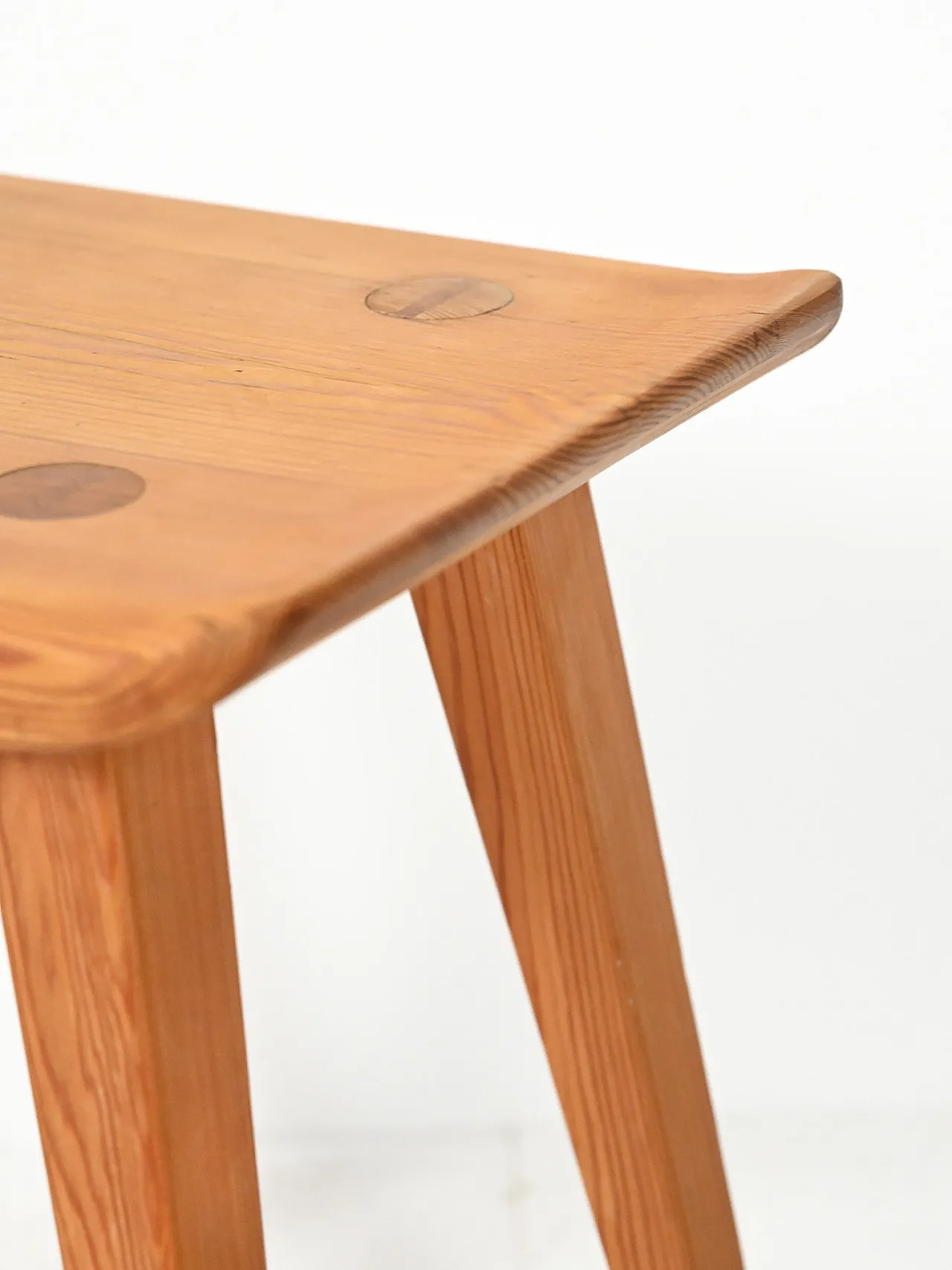 Vintage Swedish stool “Visingsö” by Carl Malmsten 6