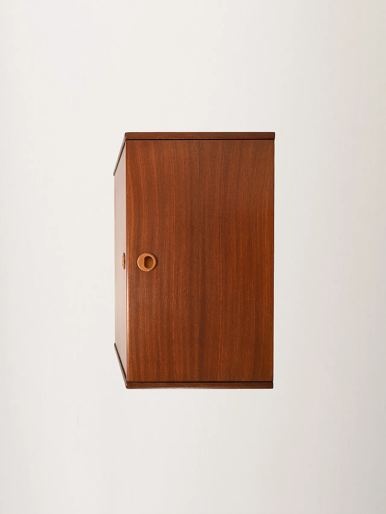 Vintage Swedish mahogany cutlery cabinet 13