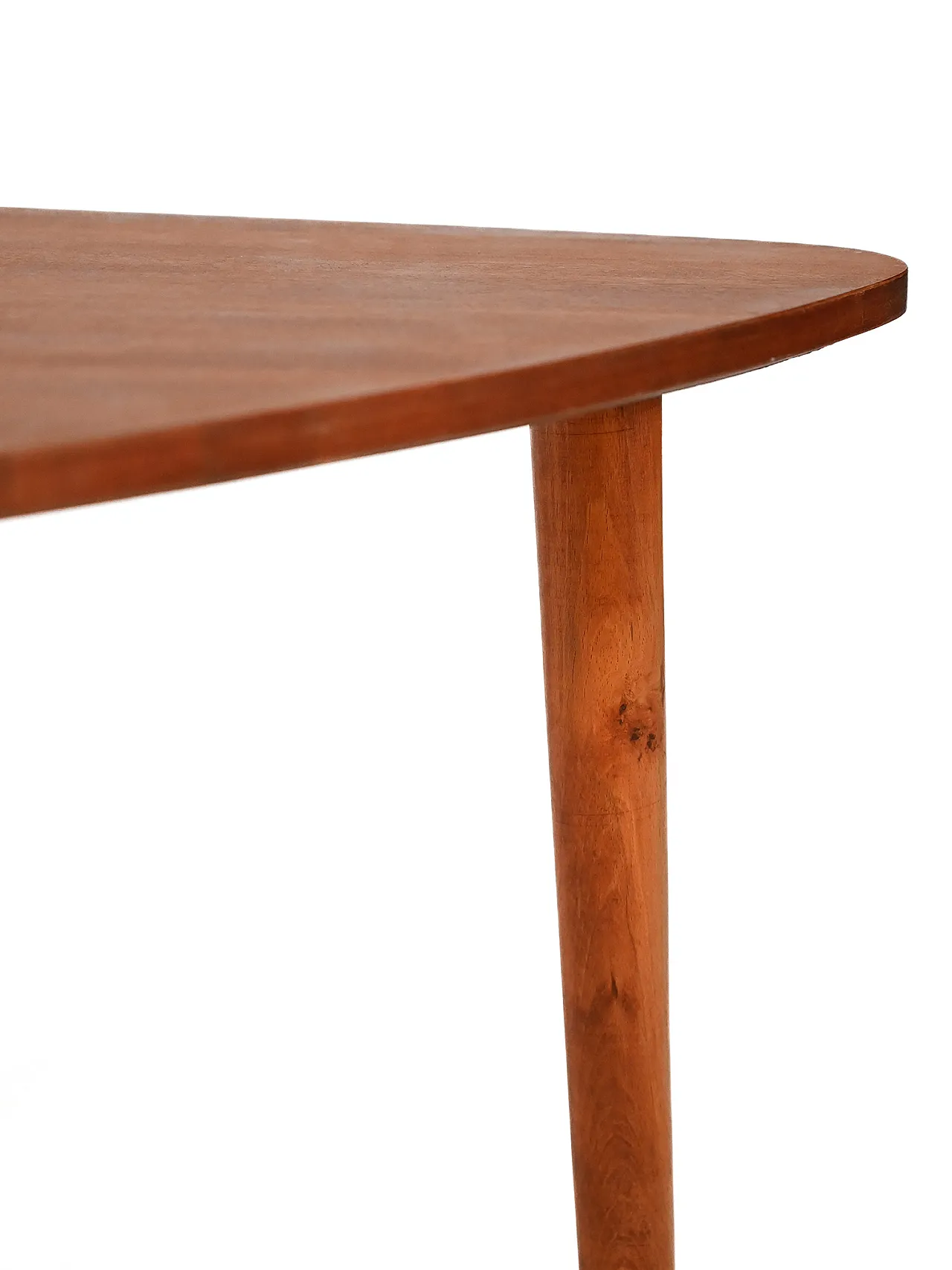 Coffee table triangolare scandinavo anni Sessanta 6