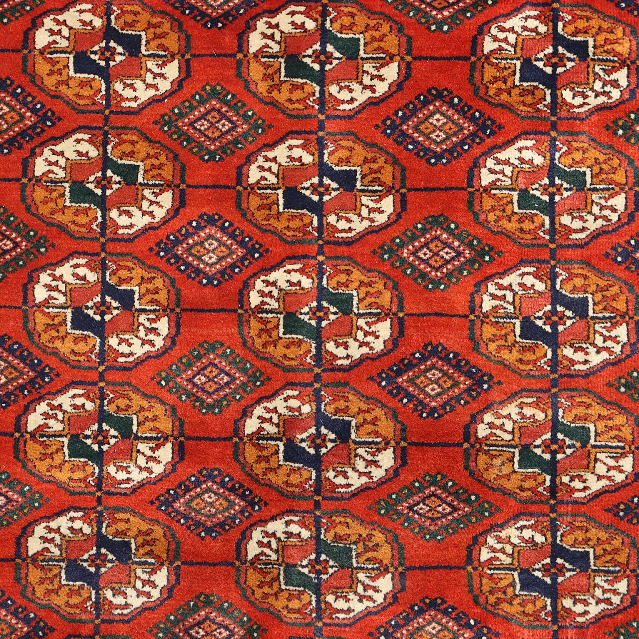 Tappeto Bokhara in lana, maglia extrafine, fatto a mano, '900 4