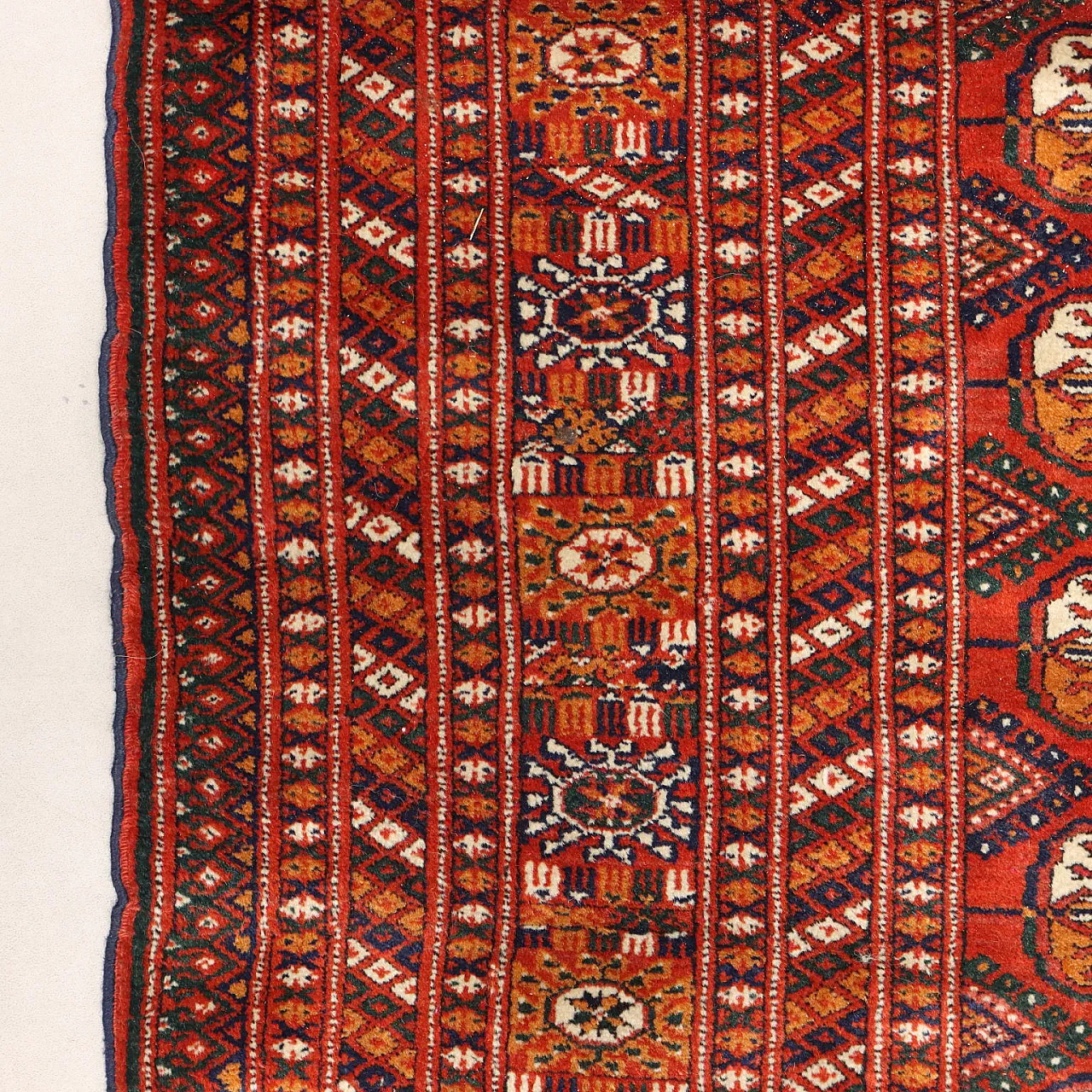 Tappeto Bokhara in lana, maglia extrafine, fatto a mano, '900 6