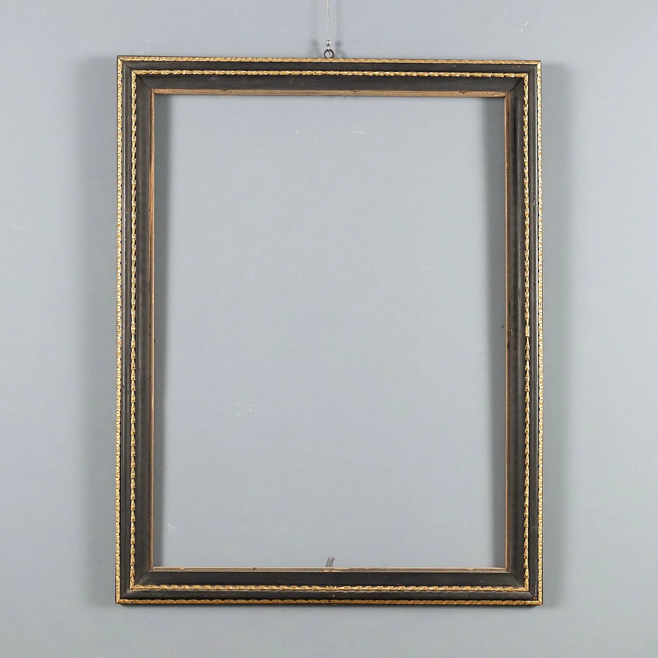 Neoclassical ebonized fruitwood frame, late 18th century 1