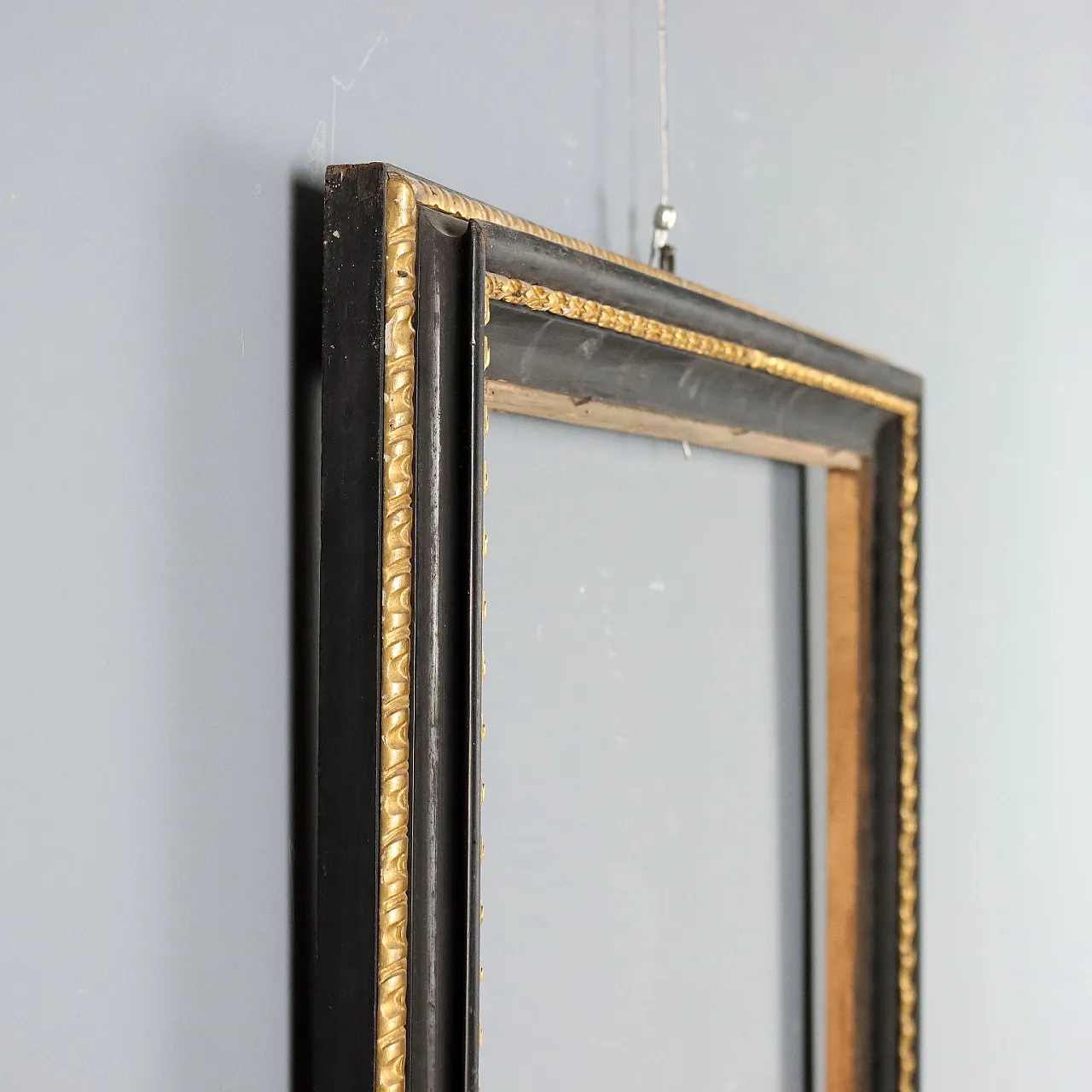 Neoclassical ebonized fruitwood frame, late 18th century 7
