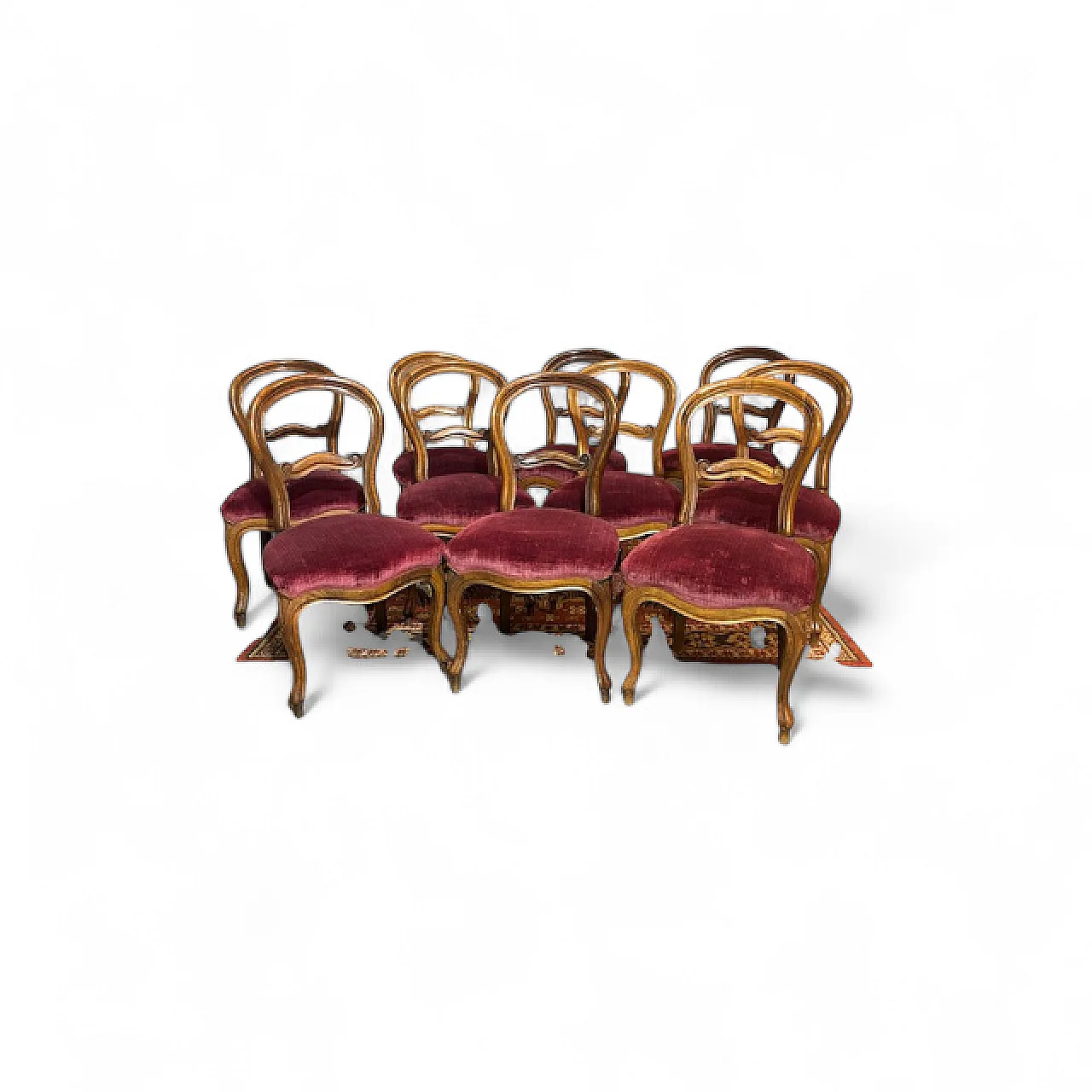 10 sedie Luigi Filippo, metà '800 11