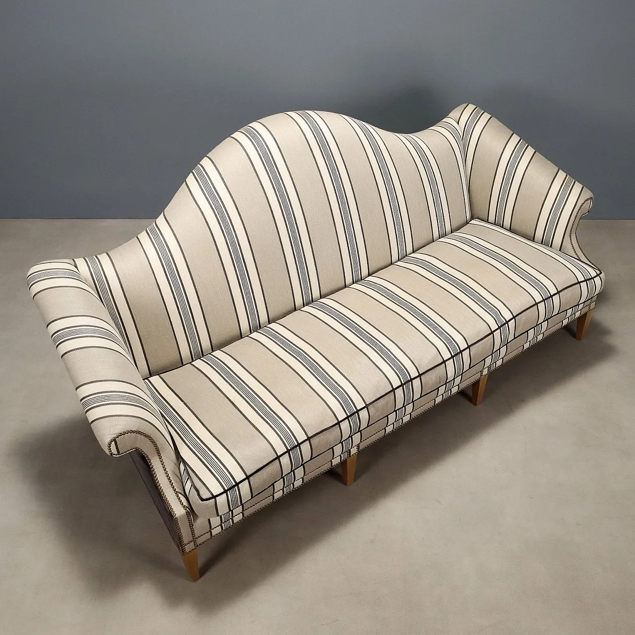 Divano in faggio tronco-piramidale, '900 7