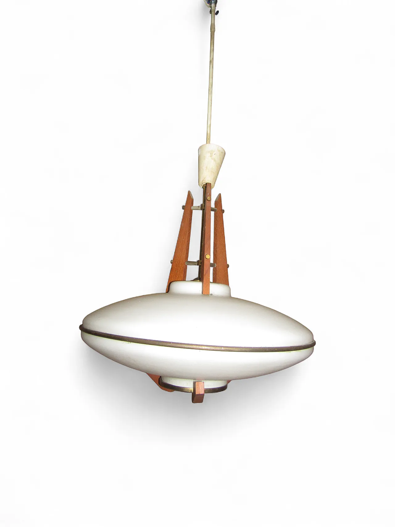 Scandinavian chandelier, 70s 8