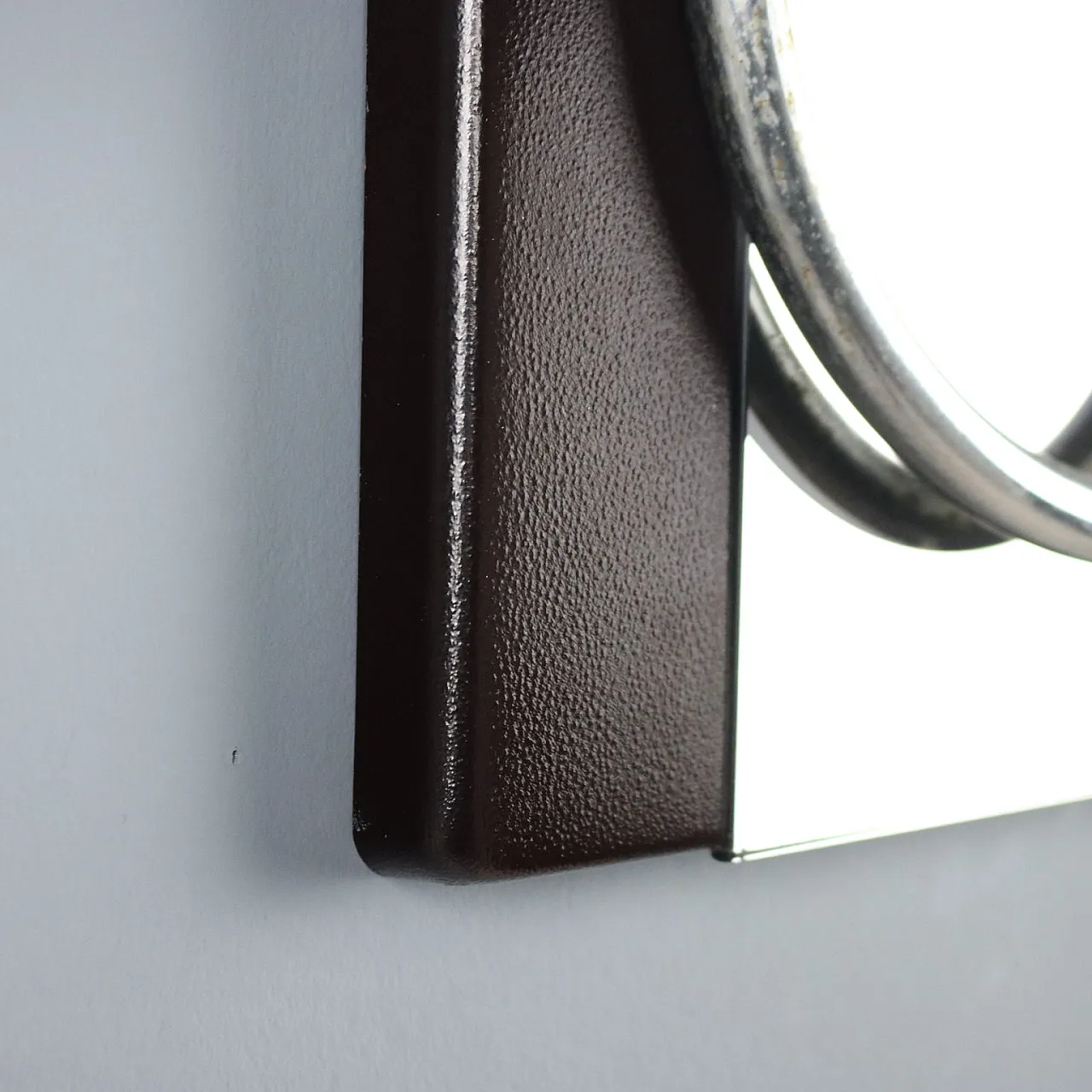 4 Appendiabiti in plastica e metallo cromato, '900 7