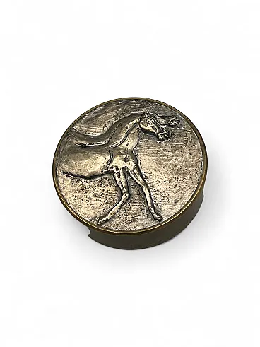 Bas-relief by Bruno Cassinari, late 20th century