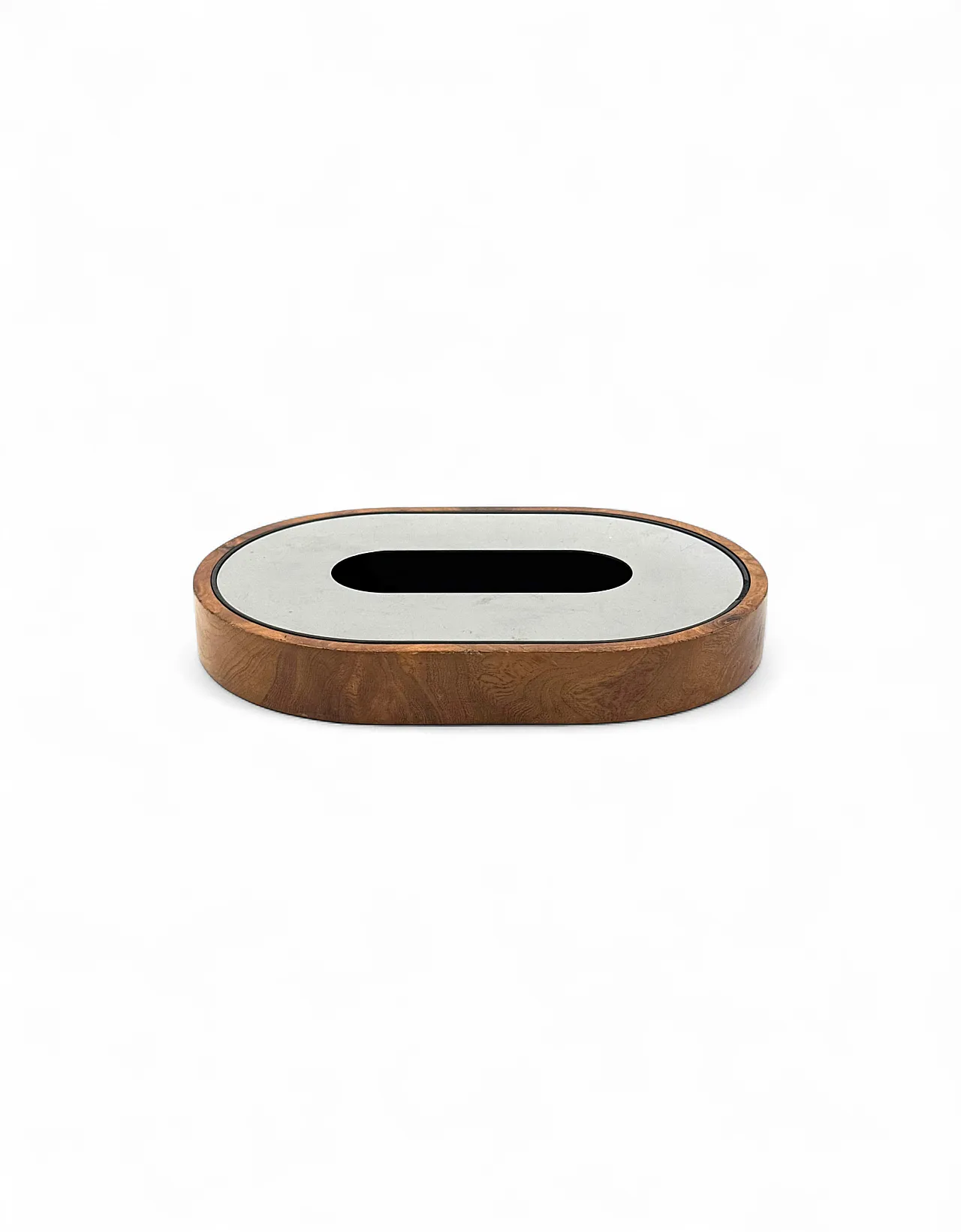 Midcentury Italian olive wood ashtray, circa 1970 18