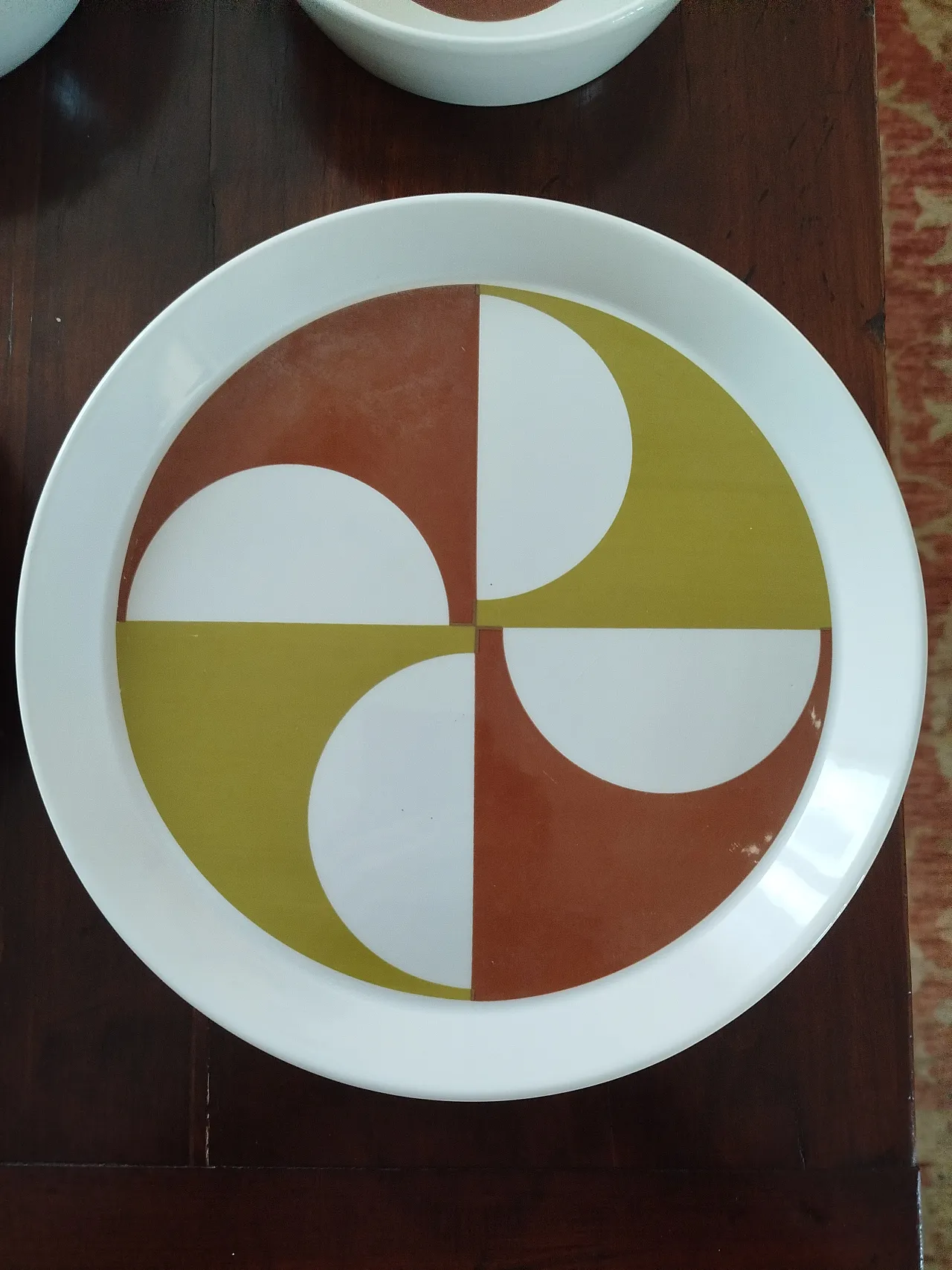 Set piatti e vassoio Gio Ponti per Franco Pozzi, anni '70 6