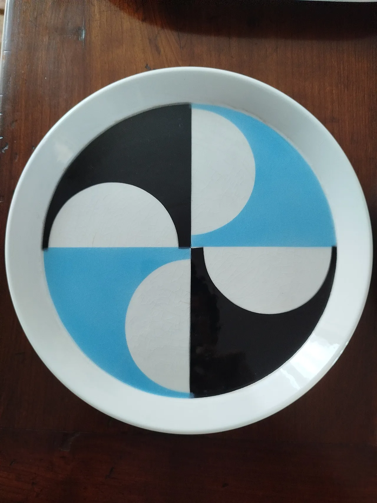 Set piatti e vassoio Gio Ponti per Franco Pozzi, anni '70 8