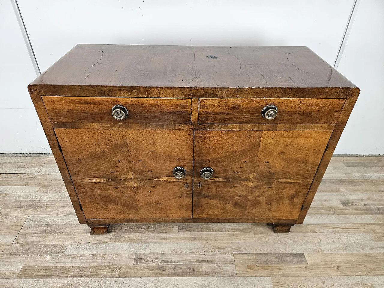 Art Deco sideboard in walnut, 1940s 2