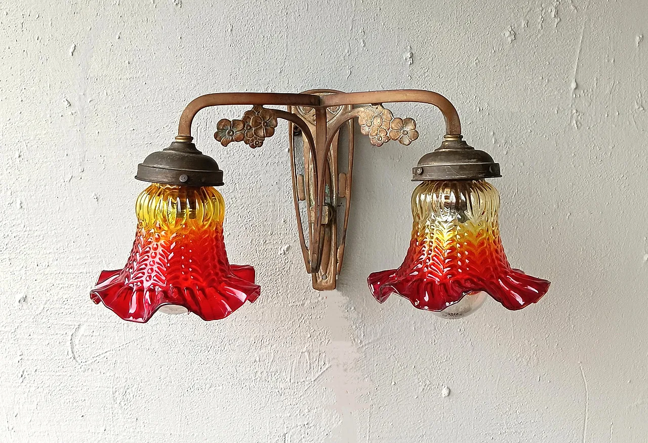 Liberty wall lamp, 1920s 1